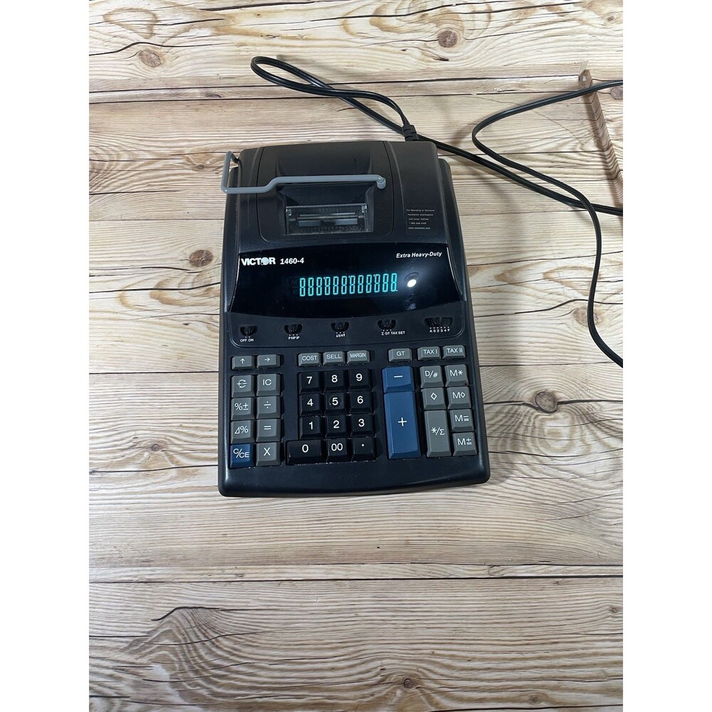 Victor 1460-4 120 V 60Hz Extra Heavy-Duty Printing Calculator